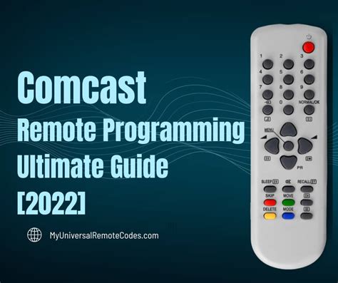 program my comcast remote